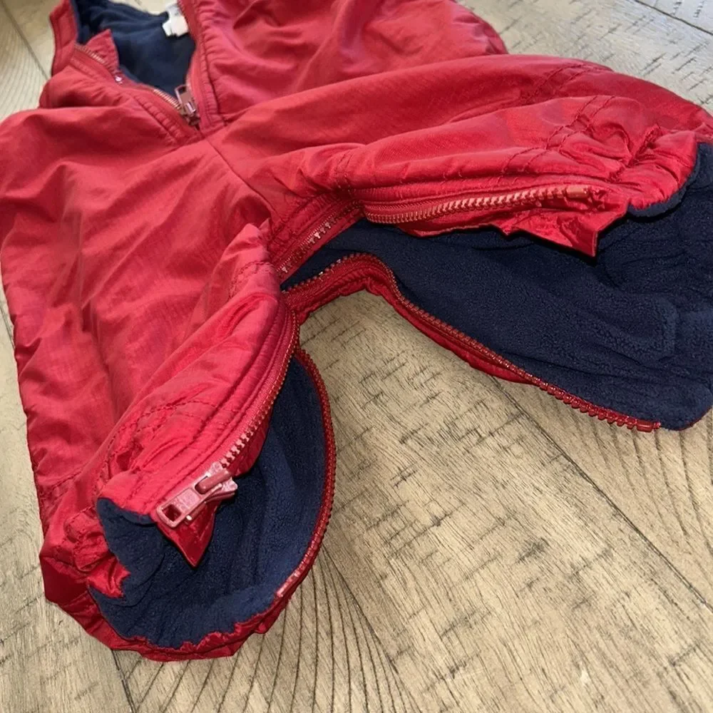 Baby Gap Snow ⛄️ FleeceLined ‘Ski’ ⛷️ Bib Pants. 2 zippers Easy In & Out.